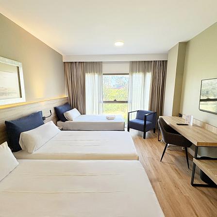 Double room with extra bed