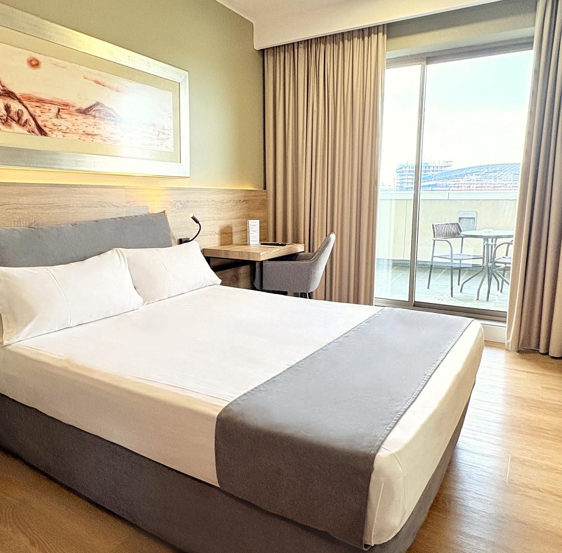 Chambre petit terrace