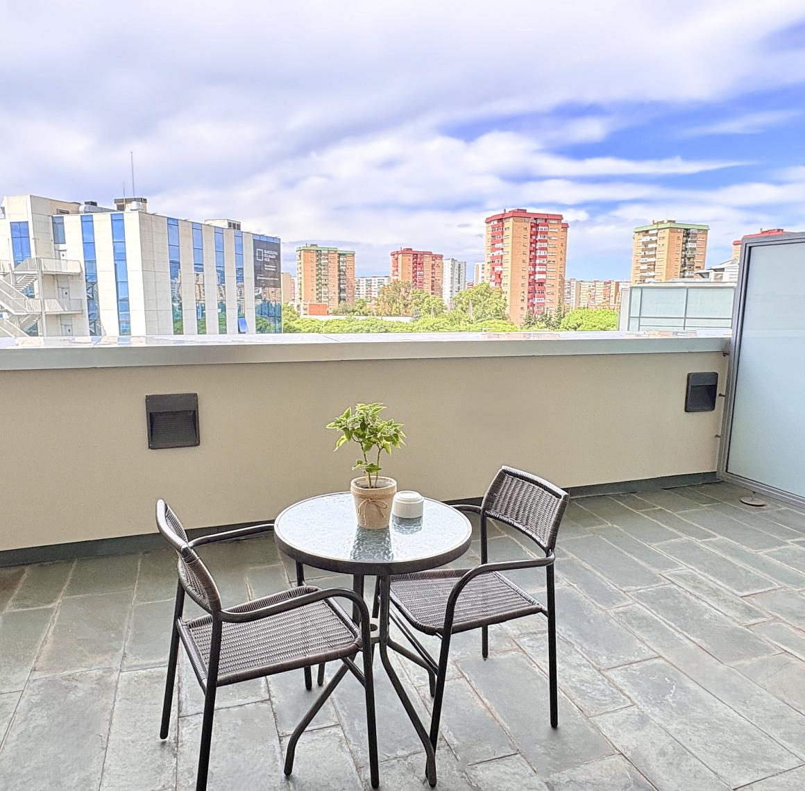 Chambre petit terrace