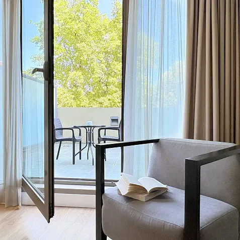 Superior-Zimmer mit Terrasse