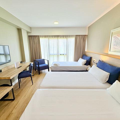 Habitación doble con cama supletoria